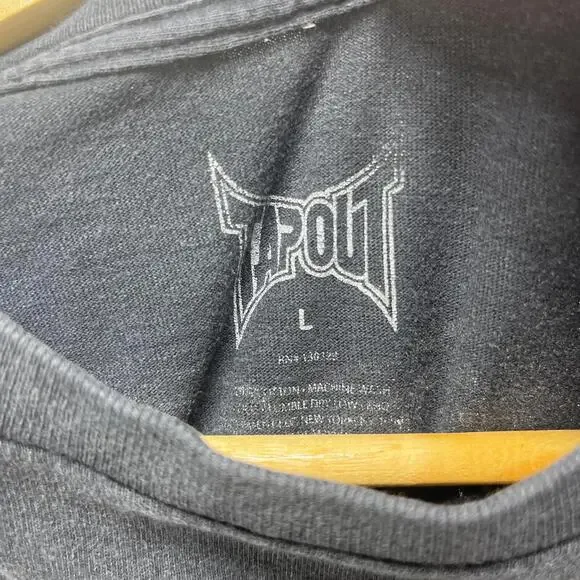 Vintage Y2K Tapout MMA Big Print Jesse Pinkman T-Shirt Large - Picture 5 of 11